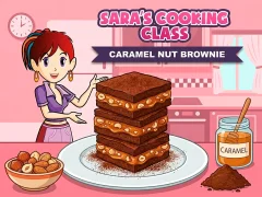 Sara`s Cooking Class Caramel Nut Brownie เกมออนไลน์
