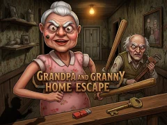Grandpa And Granny Home Escape เกมออนไลน์