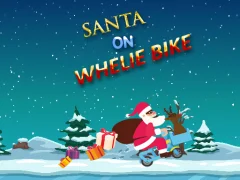 Santa On Wheelie Bike เกมออนไลน์