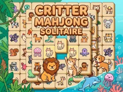 Critter Mahjong Solitaire เกมออนไลน์