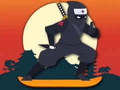 Lava And Nninja Skateboard เกมออนไลน์
