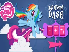 Rainbow Dash's Cloud Bump เกมออนไลน์