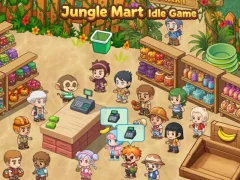 Jungle Mart idle game เกมออนไลน์