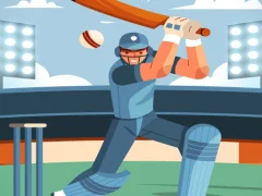 Pong Cricket เกมออนไลน์