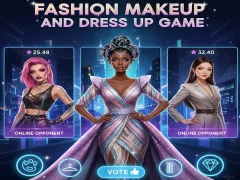Fashion Makeup And Dress Up Game เกมออนไลน์