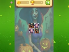 Halloween Witch Memory Match เกมออนไลน์