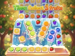 Tiles: Collect 3 fruits เกมออนไลน์