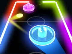 Glow Hockey HD เกมออนไลน์