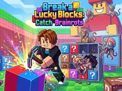 Break a Lucky Blocks: Catch Brainrots เกมออนไลน์