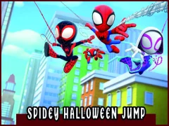 Spidey Halloween Jump เกมออนไลน์