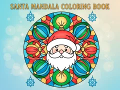 Santa Mandala Coloring Book เกมออนไลน์