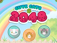Cute Cats 2048 เกมออนไลน์