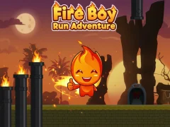Fire Boy Run Adventure เกมออนไลน์