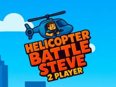 Helicopter Battle Steve 2 Player เกมออนไลน์