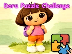 Dora Puzzle Challenge เกมออนไลน์