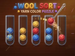 Wool Sort Yarn Color Puzzle เกมออนไลน์