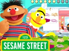 123 Sesame Street: Super Salad Diner เกมออนไลน์