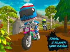 Trial 2 Player Moto Racing เกมออนไลน์