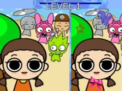 Sprunki and Squid Game Difference เกมออนไลน์