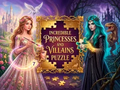Incredible Princesses and Villains Puzzle เกมออนไลน์