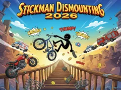 Stickman Dismounting 2026 เกมออนไลน์