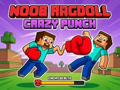 Noob Ragdoll: Crazy Punch เกมออนไลน์
