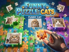Funny Puzzle: Cats เกมออนไลน์