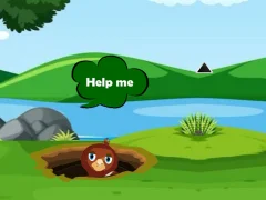 Help Injured Bird Fallen Down เกมออนไลน์