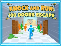 Knock and Run. 100 Doors Escape เกมออนไลน์