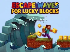 Escape Waves for Lucky Blocks เกมออนไลน์