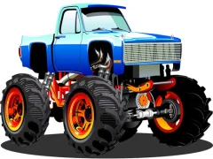 Monster Truck Puzzle เกมออนไลน์