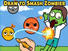Draw To Smash Zombie เกมออนไลน์