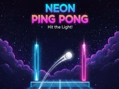Neon Ping Pong เกมออนไลน์
