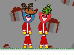HuggyBros Christmas เกมออนไลน์