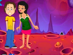 Alien Help To Cousin เกมออนไลน์