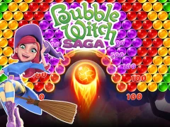 Bubble Witch Saga เกมออนไลน์