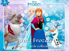 Anna Frozen Jigsaw Puzzle Collection เกมออนไลน์