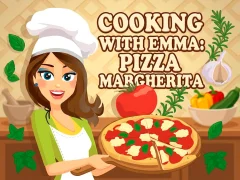 Cooking with Emma Pizza Margherita เกมออนไลน์
