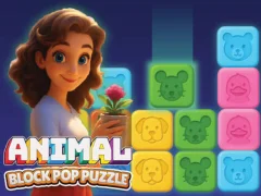 Animal Block Pop Puzzle เกมออนไลน์