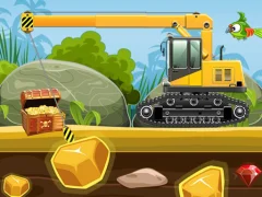 Gold Truck Crane เกมออนไลน์