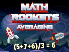 Math Rockets Averaging เกมออนไลน์