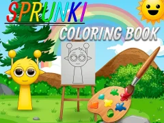Sprunki Coloring Book เกมออนไลน์