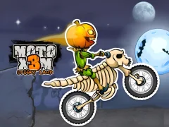 Moto X3M Spooky Land เกมออนไลน์