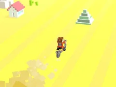 Cube Bike Speed Runner เกมออนไลน์