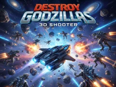 Destroy Godzillas: 3D Shooter เกมออนไลน์