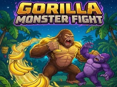 Gorilla Monster Fight เกมออนไลน์