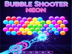 Bubble Shooter Neon เกมออนไลน์
