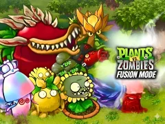 Plants vs Zombies Fusion Mode เกมออนไลน์