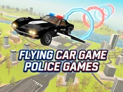Flying Car Game Police Games เกมออนไลน์