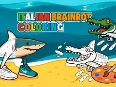Italian Brainrot Coloring เกมออนไลน์